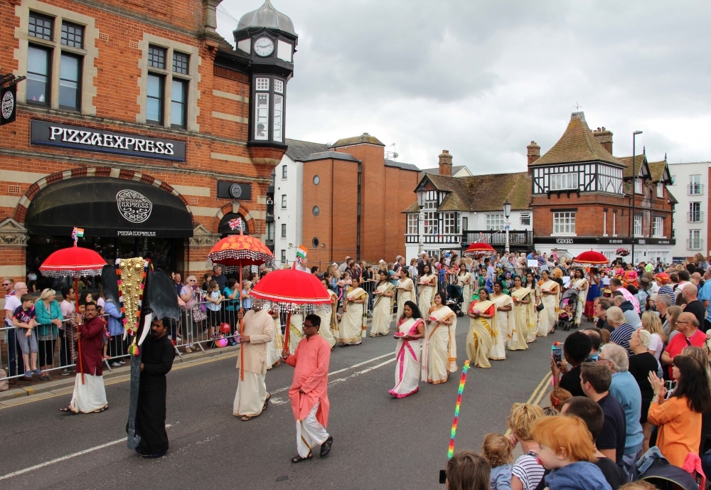 Flower power blooms at this year's Tonbridge carnival